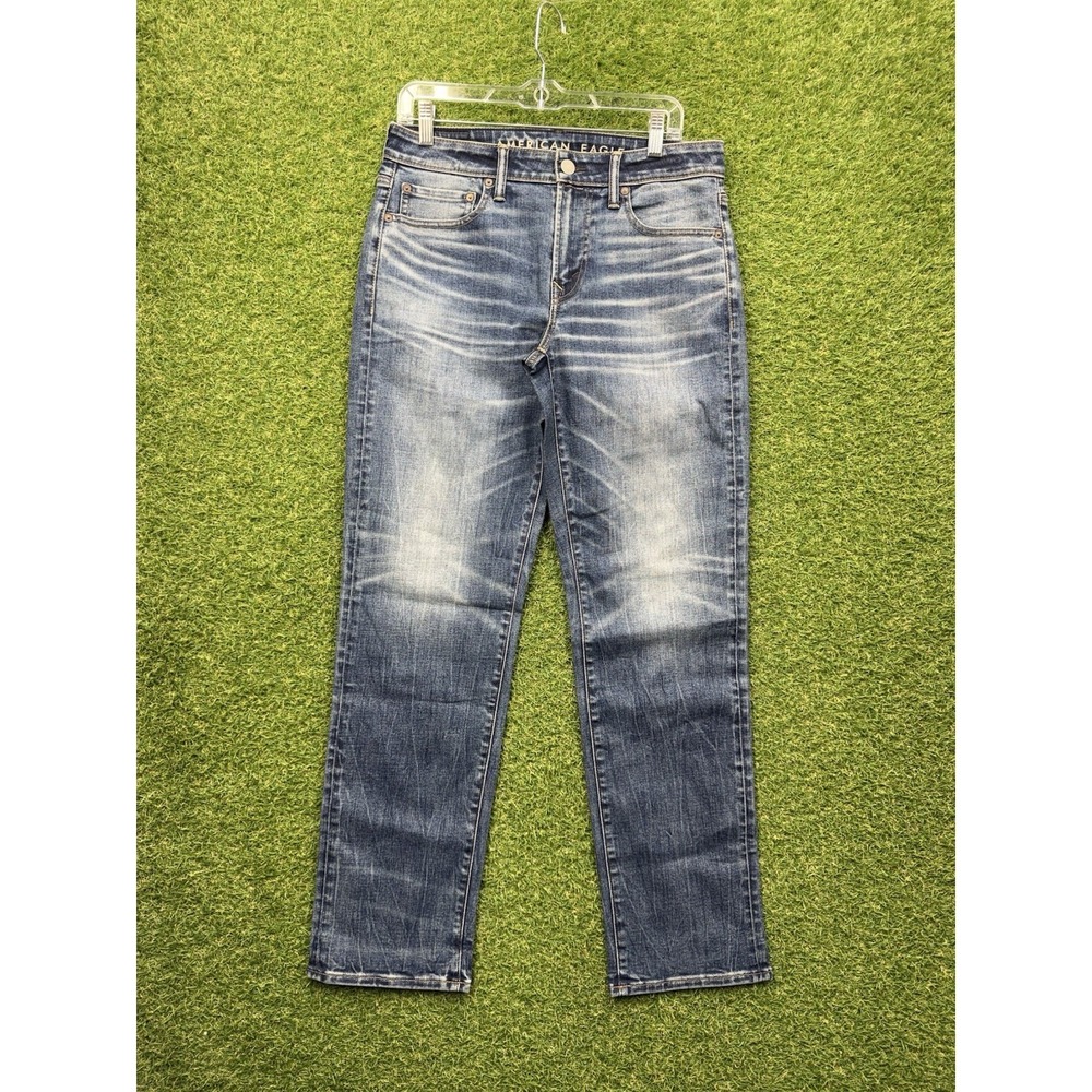 American Eagle Jeans Mens 32x32 AirFlex+ Original Straight Stretch Denim New